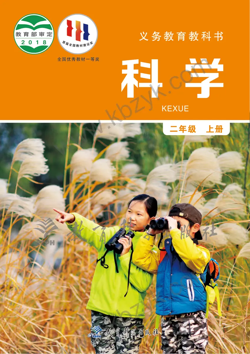 教科版二年级科学上册