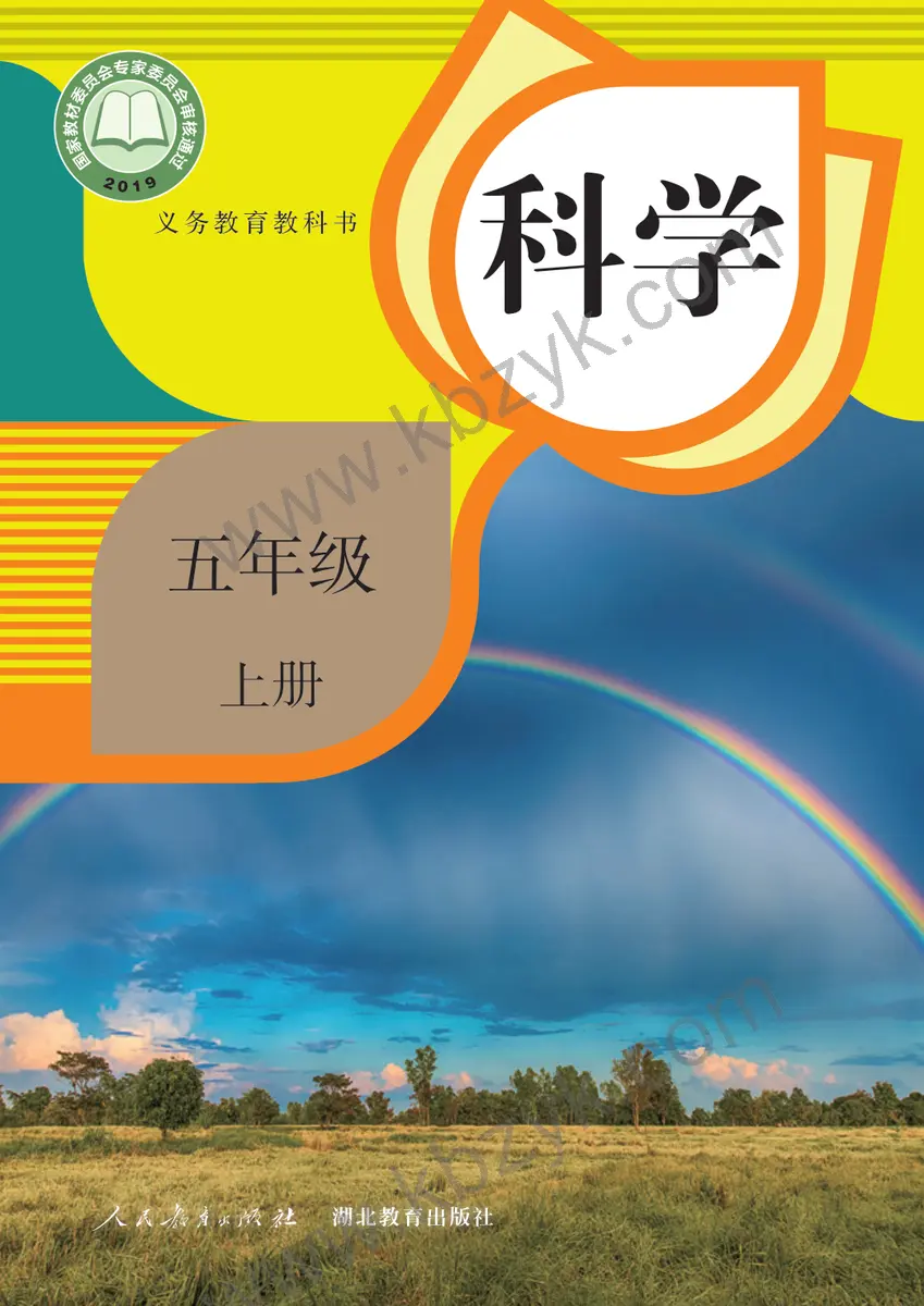 人教版五年级科学上册