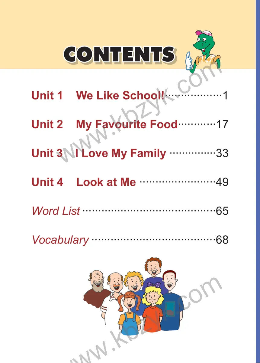 冀教版三年级英语上册