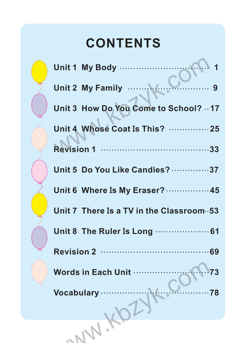 陕旅版三年级英语下册