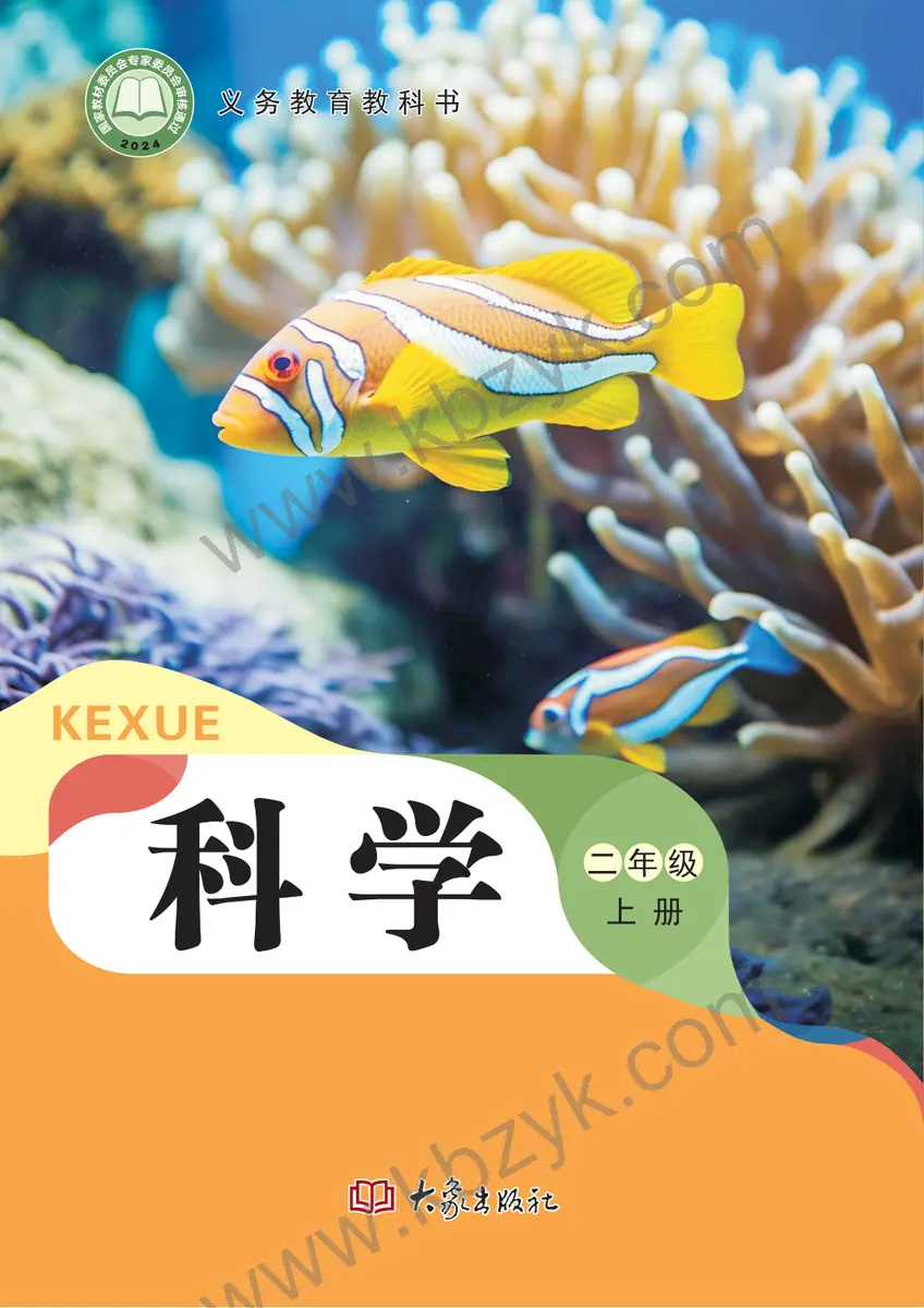 大象版二年级科学上册