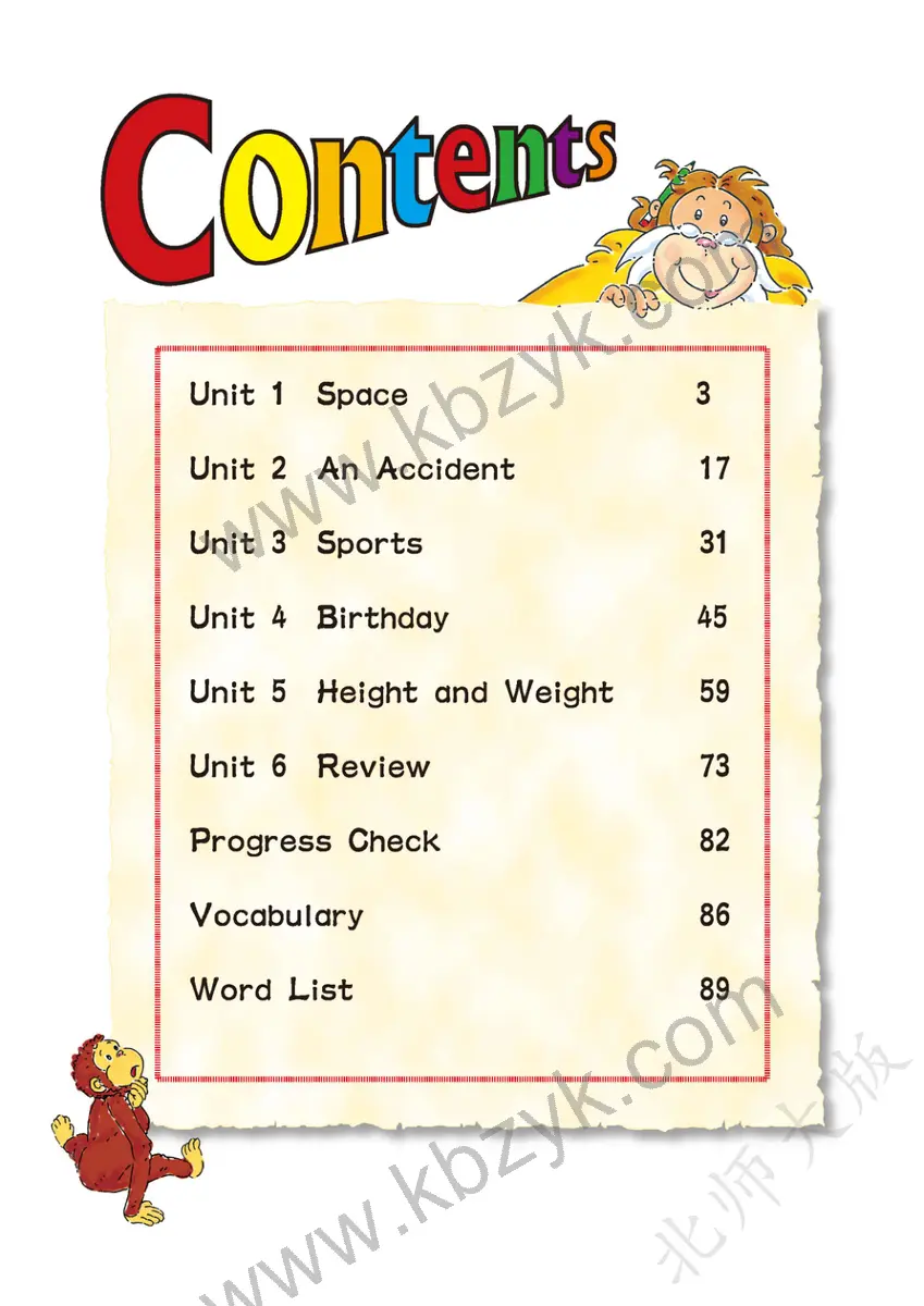 北师大版六年级英语上册