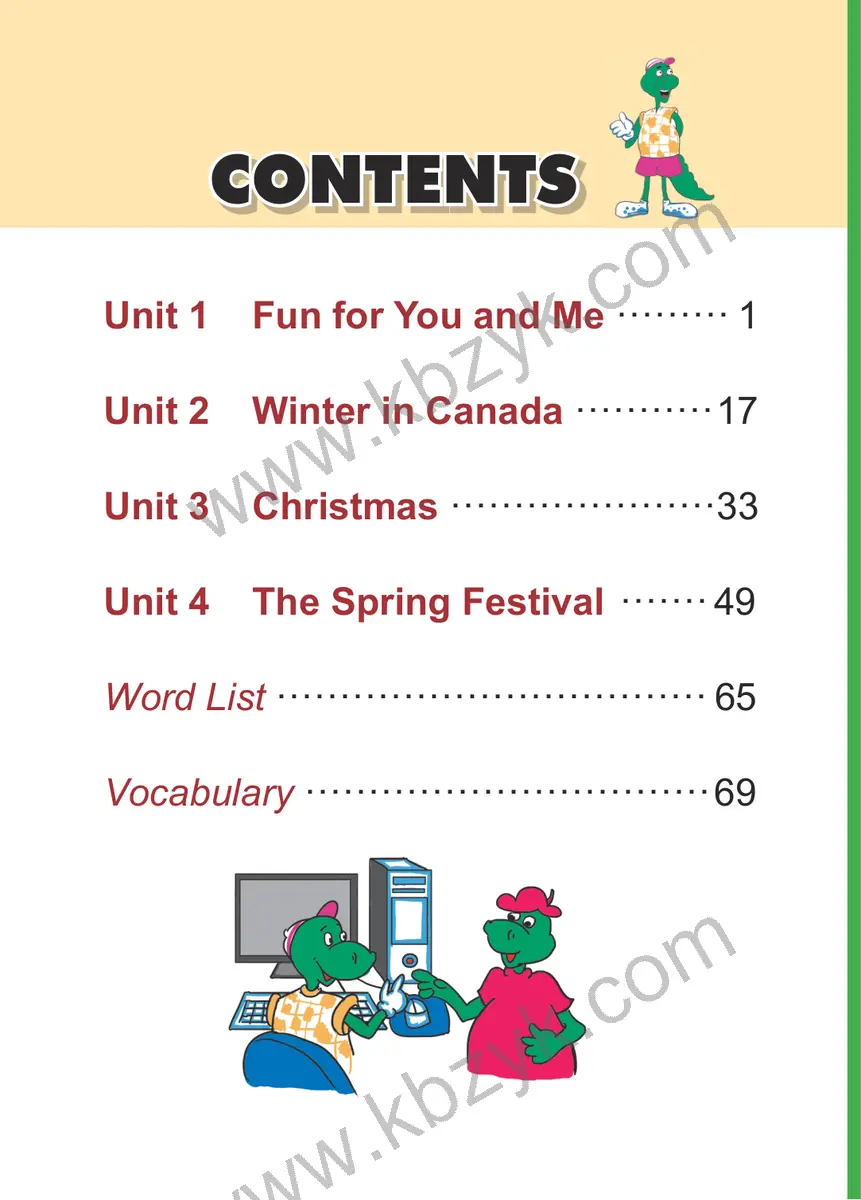 冀教版六年级英语上册