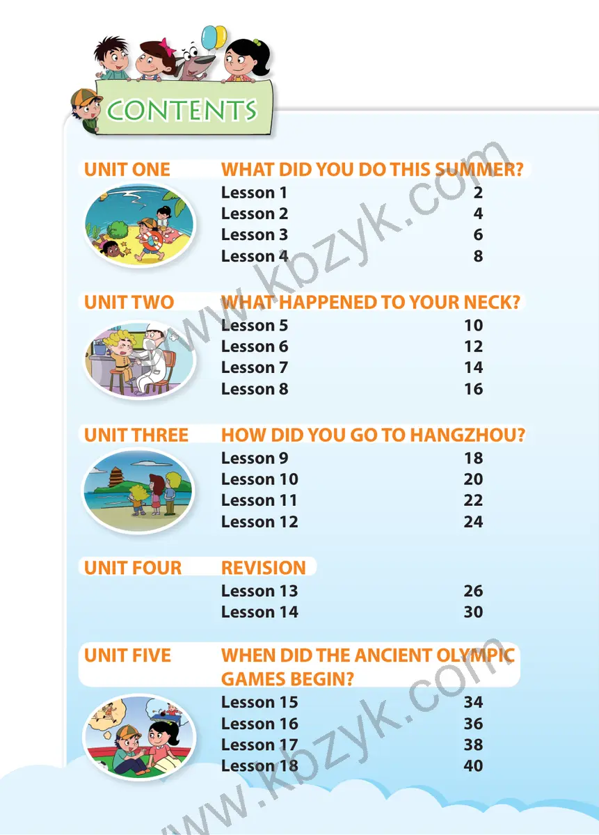 北京版六年级英语上册