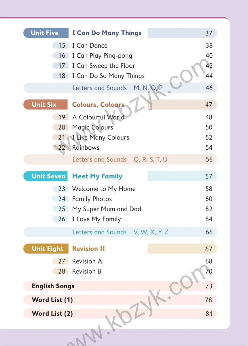 北京版三年级英语上册