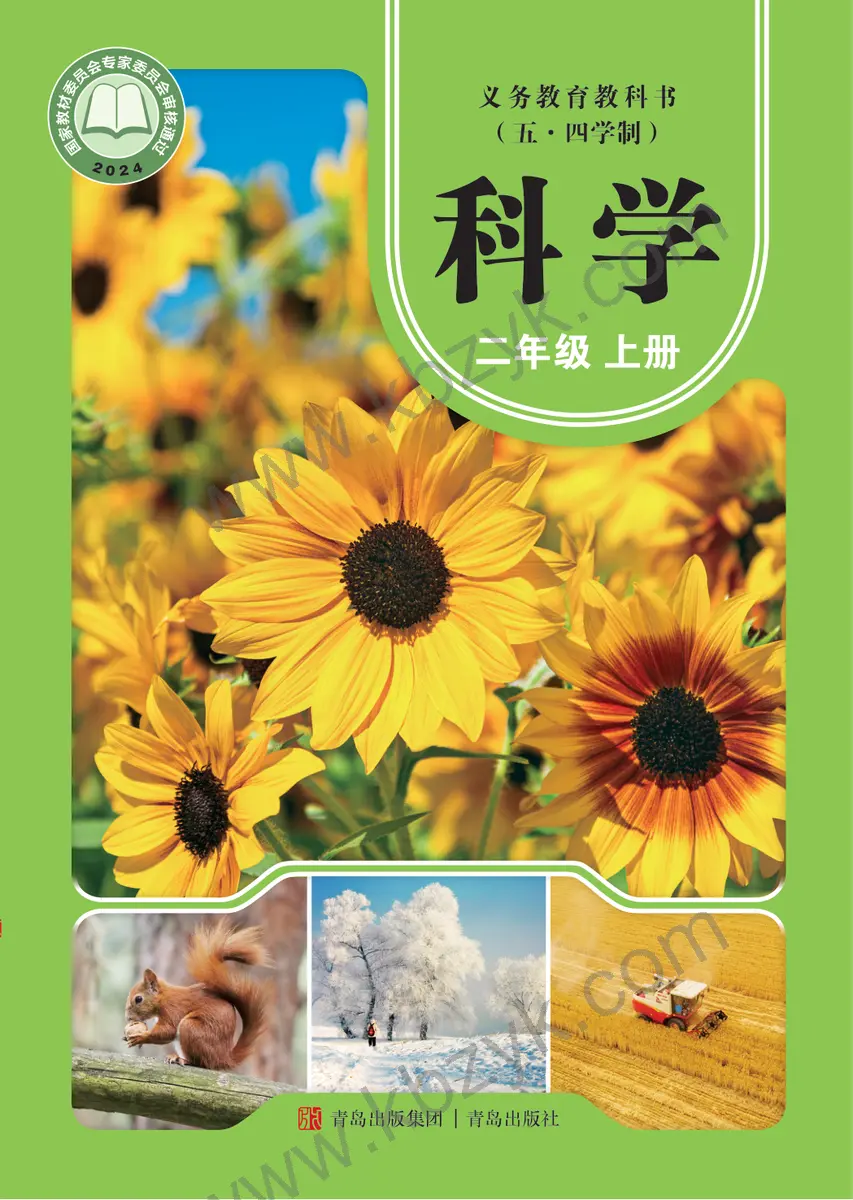 青岛版五四制二年级科学上册