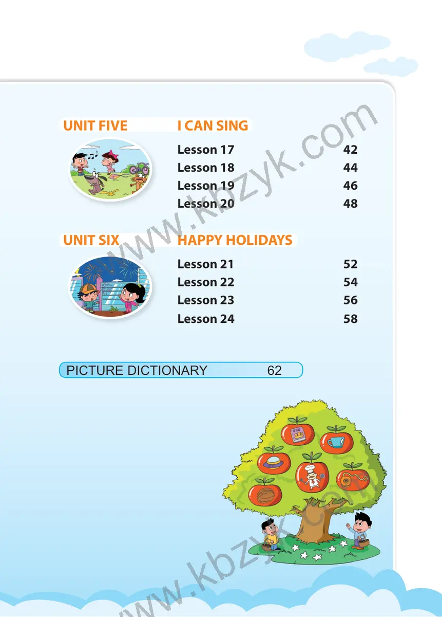 北京版一年级英语上册