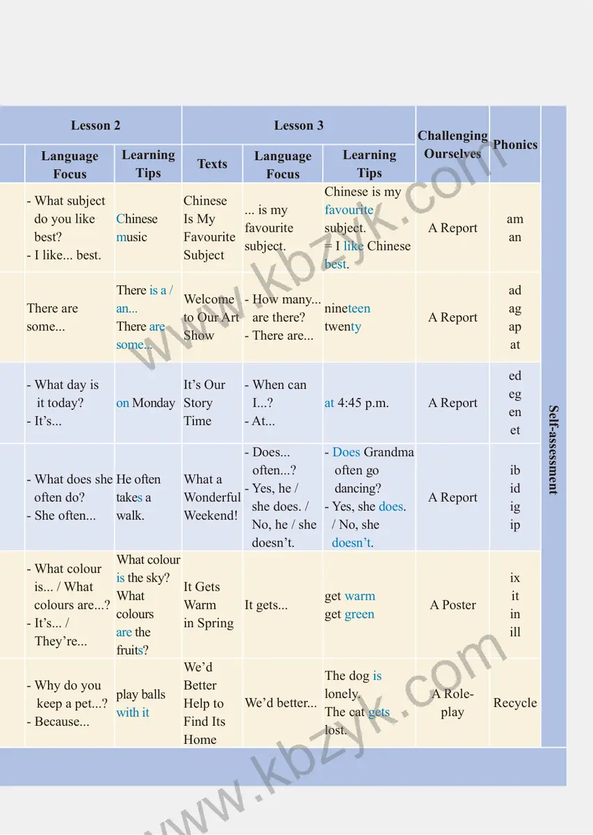重大版四年级英语上册