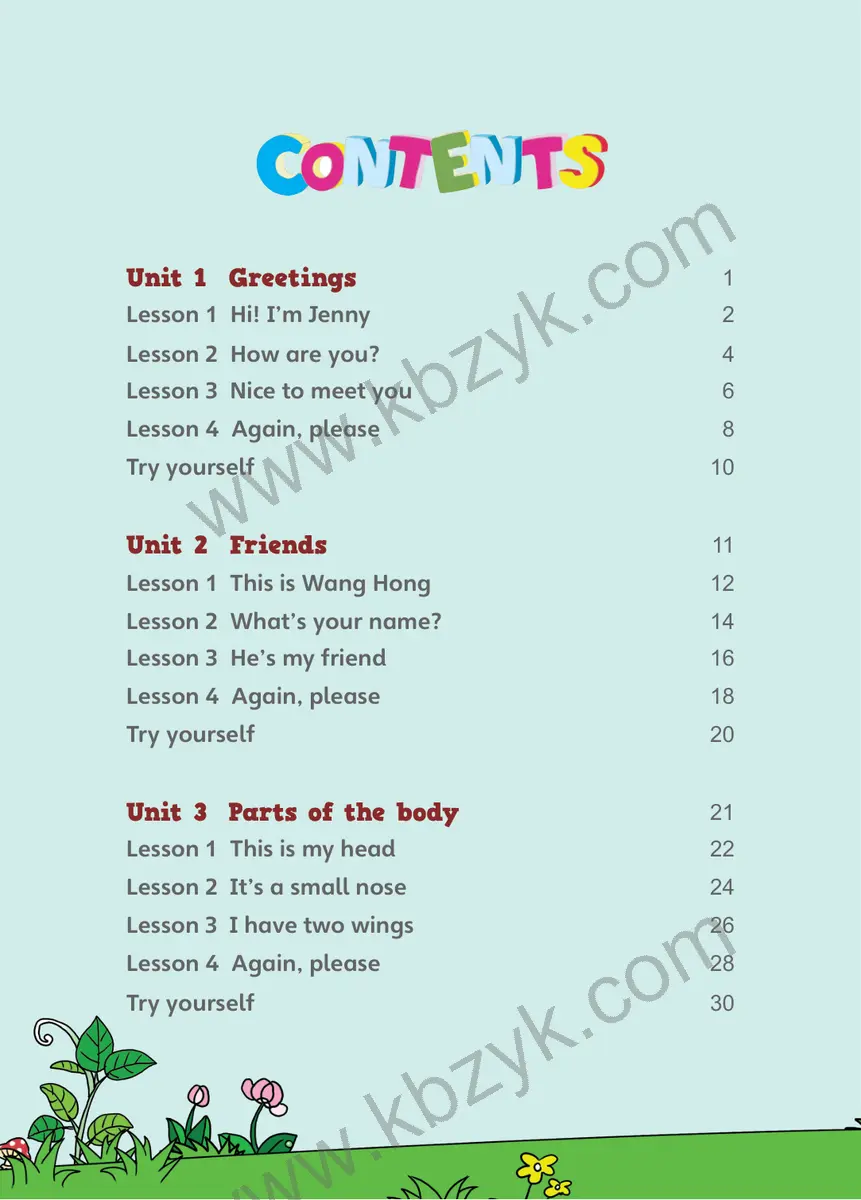 鲁科版五四制三年级英语上册