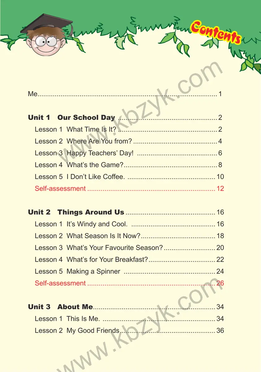 川教版四年级英语上册