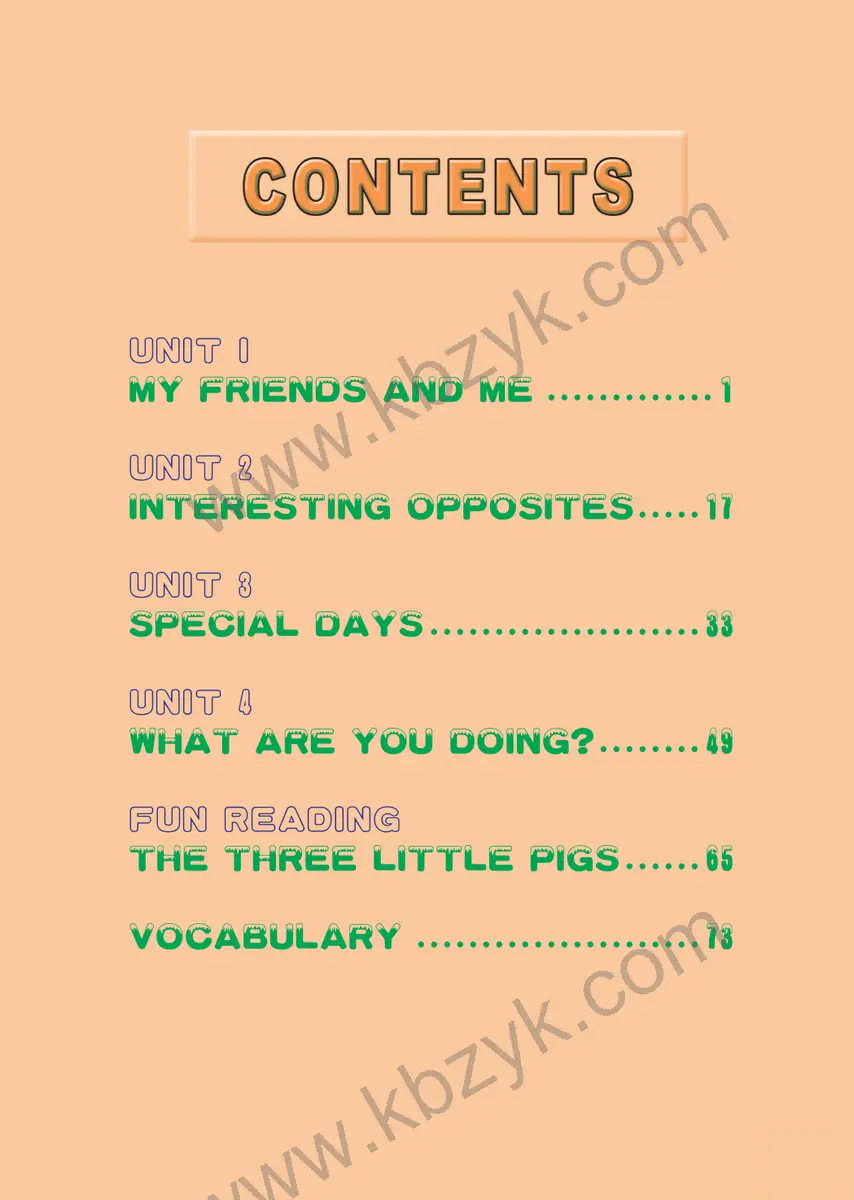 清华版三年级英语下册