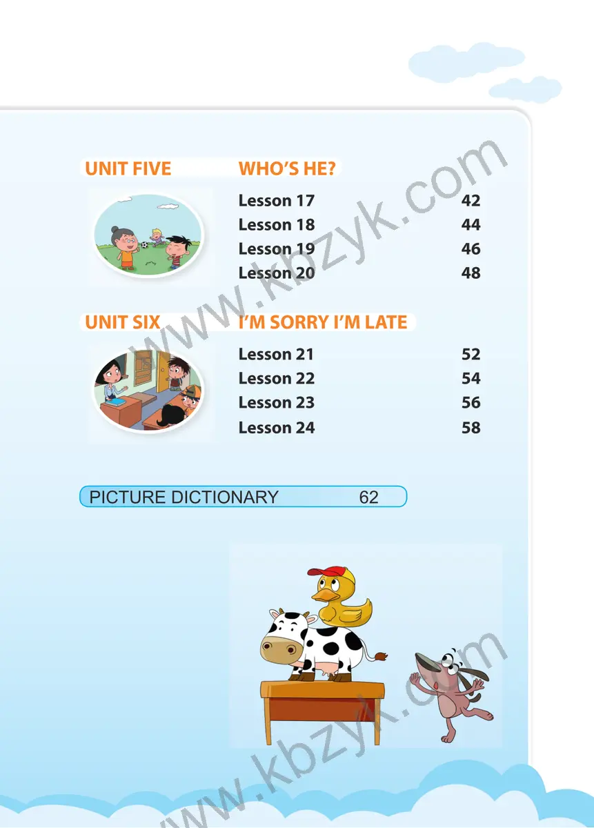北京版一年级英语下册