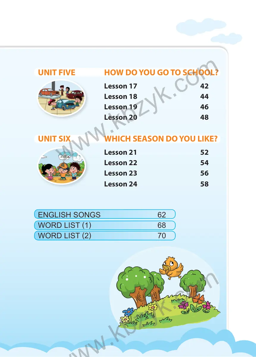 北京版二年级英语下册