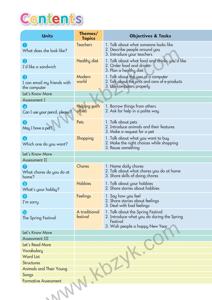 湘少版五年级英语上册