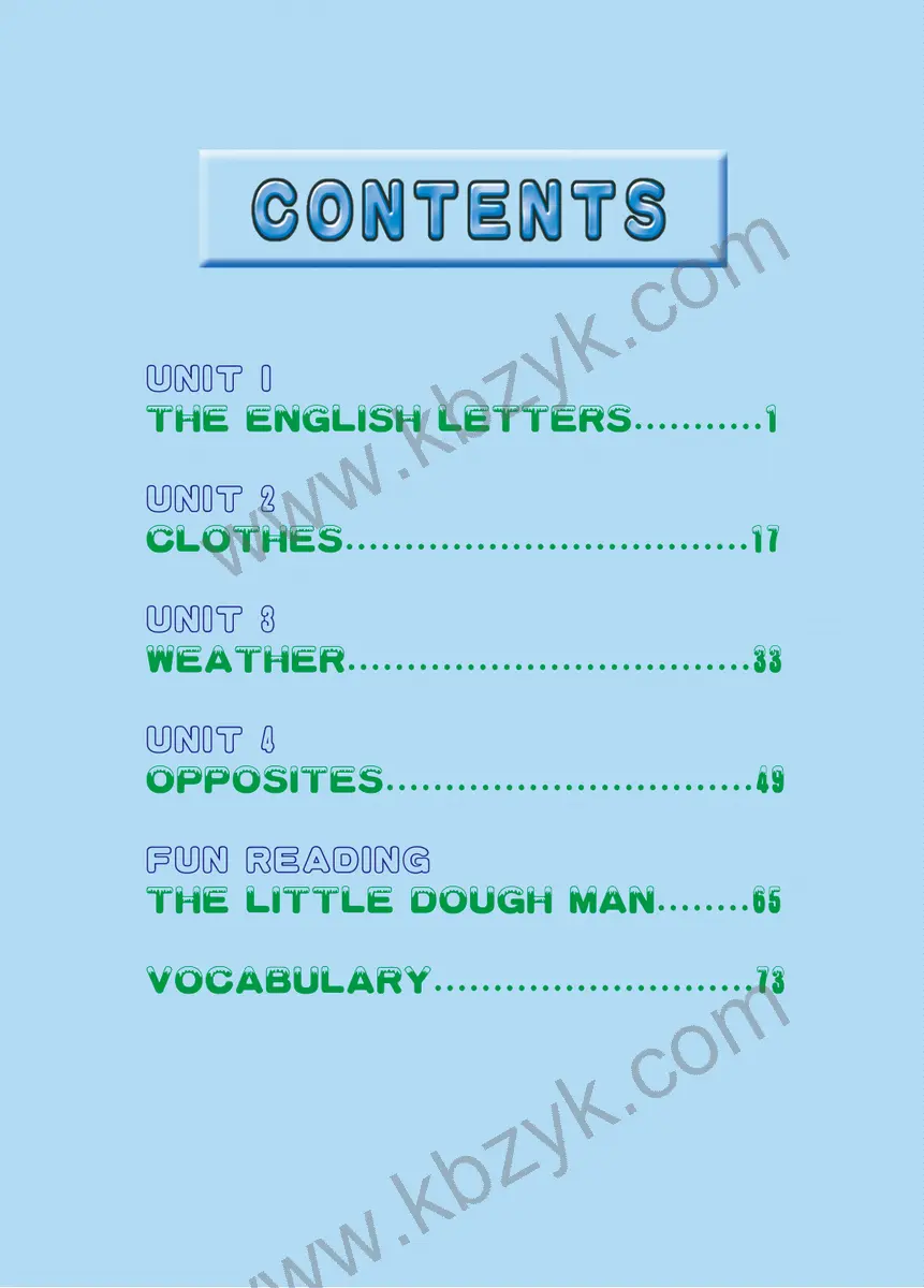 清华版二年级英语上册