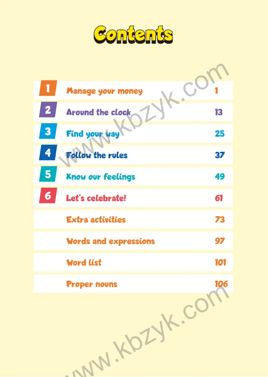 外研版四年级英语上册