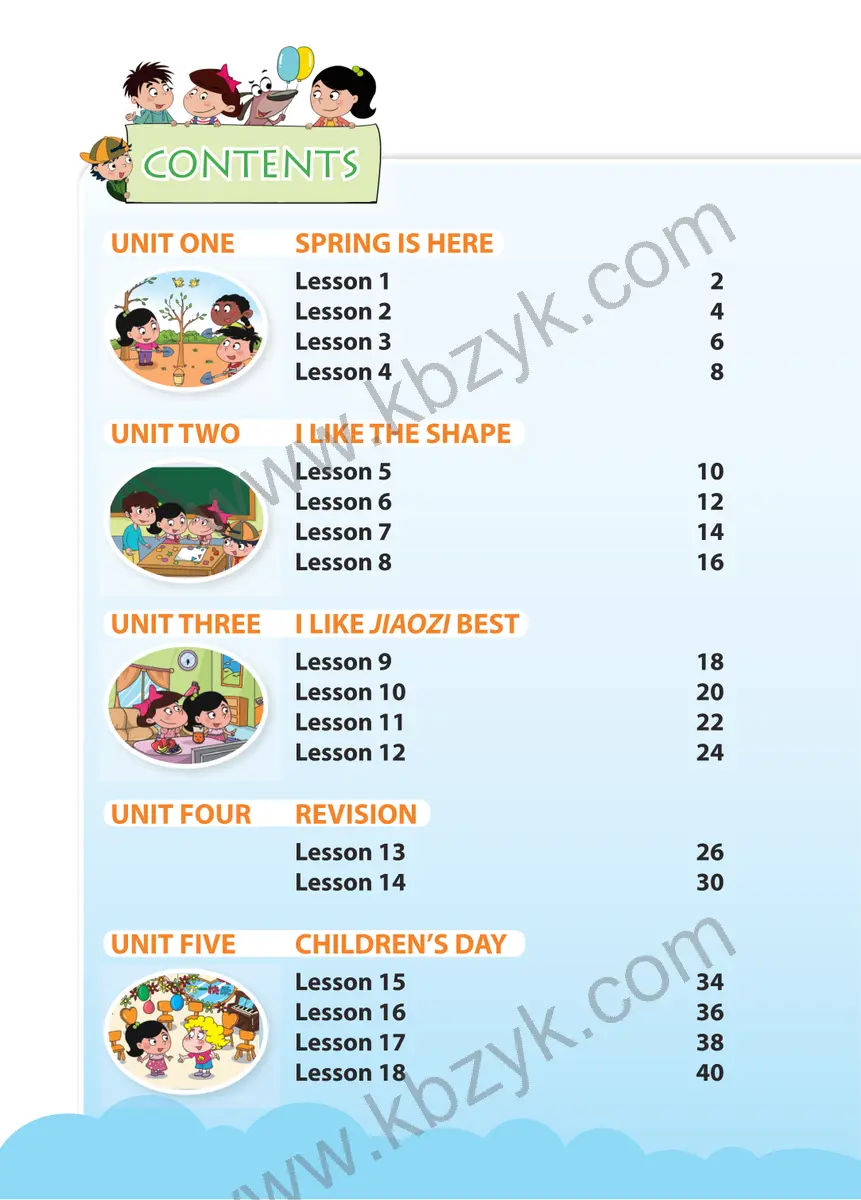 北京版三年级英语下册