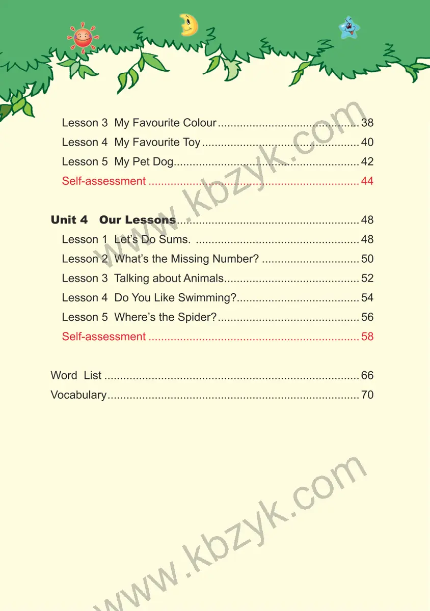 川教版四年级英语上册