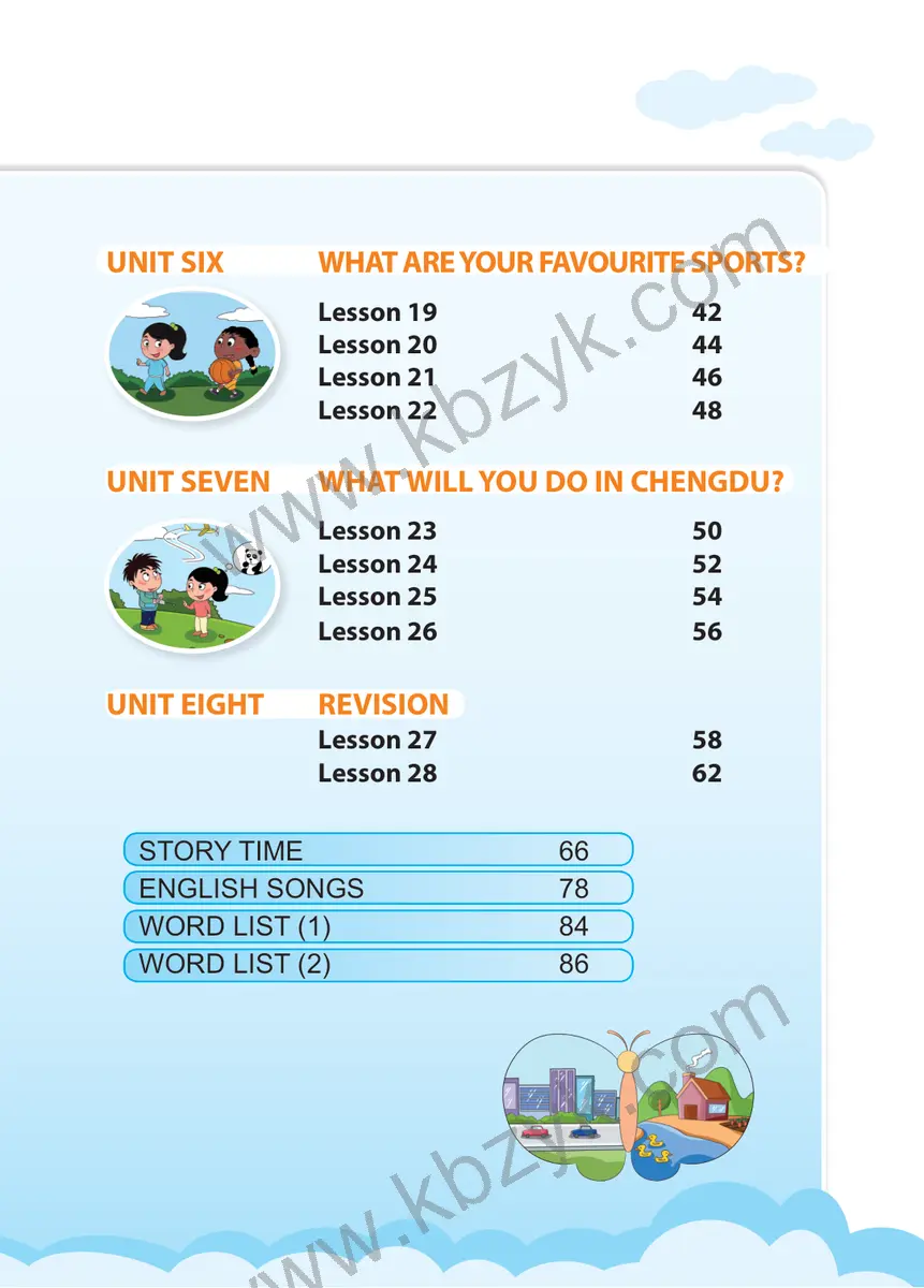 北京版五年级英语上册