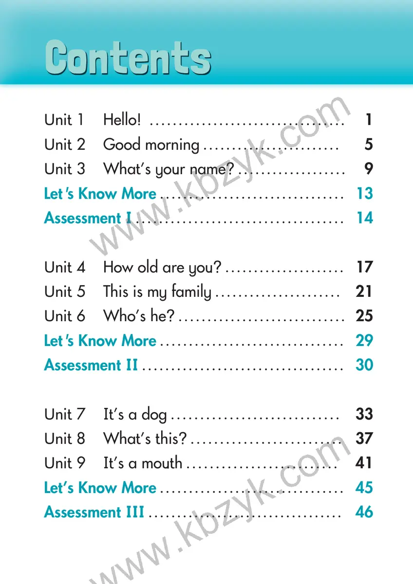 湘少版三年级英语上册