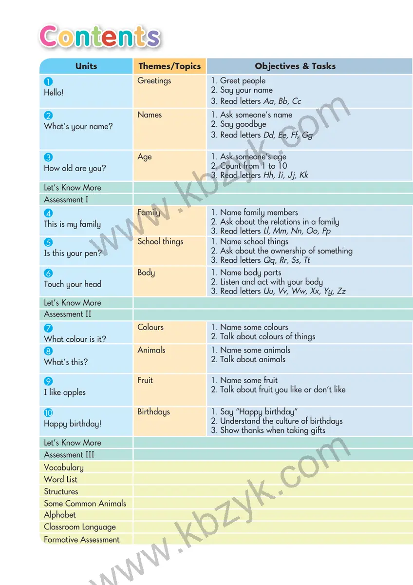湘少版三年级英语上册