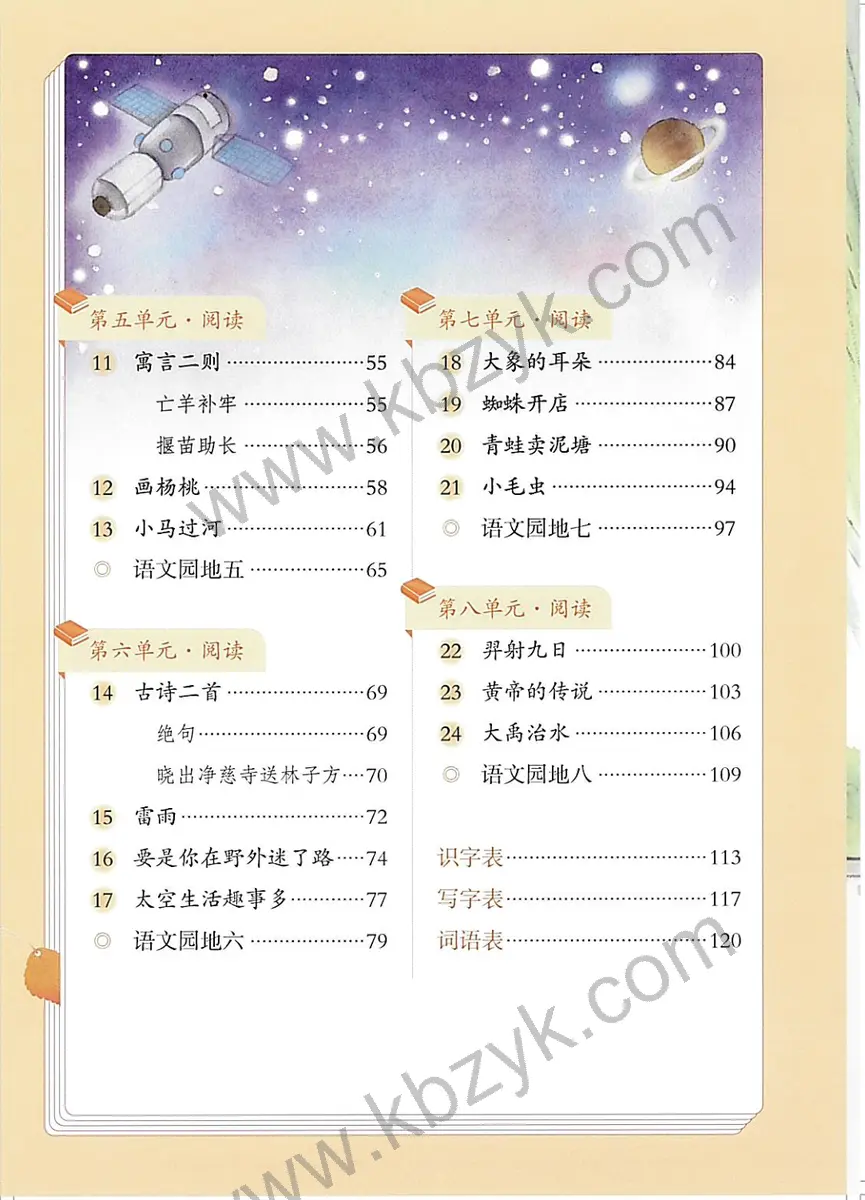 人教版二年级语文下册